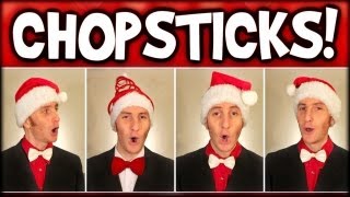 Christmas Chopsticks A Cappella Barbershop Quartet  Julien Neel [upl. by Fast]