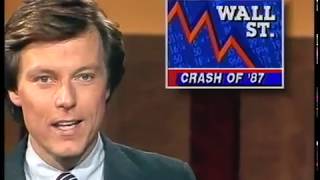 The 1987 stock market crash Original news report [upl. by Ynes]