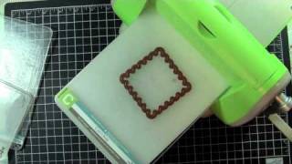 How to use other die cuts in your Cuttlebug [upl. by Benkley]