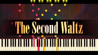 The Second Waltz Piano  SHOSTAKOVICH [upl. by Airalednac460]