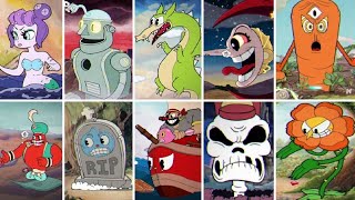 Cuphead  All Bosses No Damage  A Ranks [upl. by Aerdied]