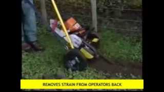 Terrasaw Portable Power Trencher [upl. by Iveson]