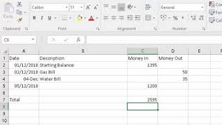 Excel Create an Income and Expenditure Spreadsheet [upl. by Hesky]