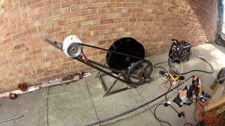 Diy Micro hydro water wheel generator [upl. by Horsey453]