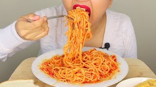 ASMR Filipino Spaghetti Eating Sounds [upl. by Olnton217]