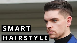 Mens Formal and Evening Hairstyle  How To [upl. by Ruffina]