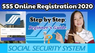 How to Register your SSS Account Online  Beginners Guide 2020 [upl. by Yelena]