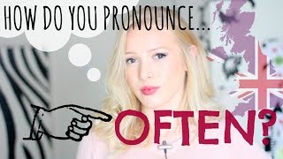 How do you pronounce OFTEN  British English Pronunciation [upl. by Yemrots]