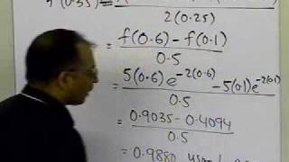 Chapter 0202 Lesson Richardsons Extrapolation Formula for Differentiation Example [upl. by Haimerej]