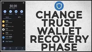 How to Change Trust Wallet Recovery Phrase 2023 [upl. by Hime]