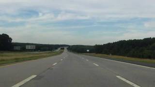 Long Island Expressway Interstate 495 Exits 73 to 68 westbound [upl. by Nnaytsirk]