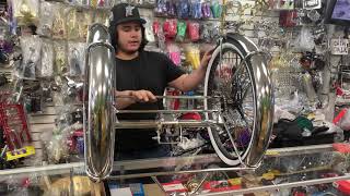 Tricycle conversion kit how to install it how it works by vulture line company [upl. by Erasme]