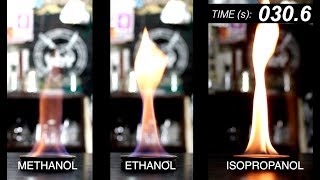 Alcohol Comparison  Methanol vs Ethanol vs Isopropanol [upl. by Eugatnom]