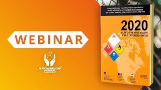 Webinar Guía de Respuesta en caso de Emergencia – GRE 2020 [upl. by Eelyam]