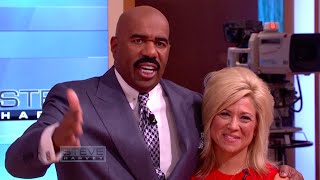 Theresa Caputo returns  STEVE HARVEY [upl. by Valentia]