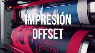 PROCESO IMPRESION OFFSET [upl. by Ybor]