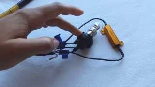 DIY  How to Install LED Blinker  Turn Signal Resistors  Enlight Tutorial [upl. by Brant876]