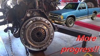 S10 Clutch amp Flywheel Install [upl. by Airan]