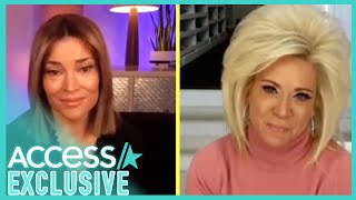 Theresa Caputo Connects Access Hollywoods Kit Hoover To MotherInLaw [upl. by Favian]