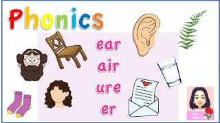 Phonics  ear air ure er  English Year 2 [upl. by Aronal133]