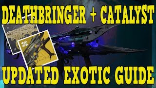 DESTINY 2  How To Get DEATHBRINGER  CATALYST EASY quotSymphony of Deathquot Quest Guide [upl. by Melonie133]