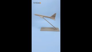 How to Make Chopsticks Airplane Model [upl. by Wesa]