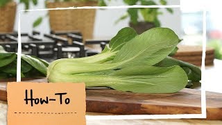 How To Pak Choi zubereiten  MAGGI Kochstudio [upl. by Hoehne]