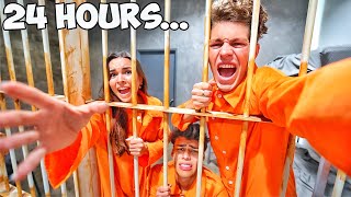 LOCKED IN PRISON FOR 24 HOURS CHALLENGE [upl. by Daney]