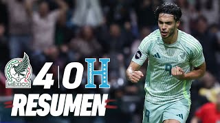 MÉXICO 40 HONDURAS  Goleada y remontada en el Nemesio Diez [upl. by Ademordna11]