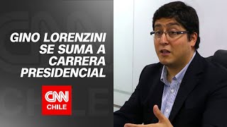 Gino Lorenzini se suma a la carrera presidencial [upl. by Eilesor]