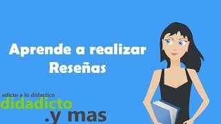 Como hacer una reseña [upl. by Maryjane]