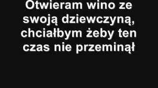 Sidney Polak  Otwieram wino  Tekst [upl. by Epotimet]