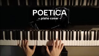 Poetica  Cesare Cremonini Piano Cover piano [upl. by Sedlik858]