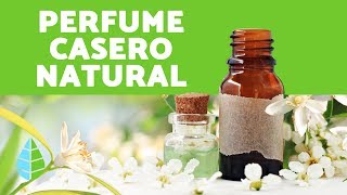 Cómo hacer PERFUME NATURAL CASERO  Elaboración de PERFUMES NATURALES [upl. by Ladnar]