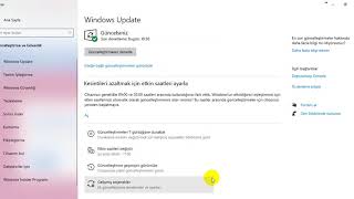 Windows 10 Update Güncelleştirme Nasıl Yapılır [upl. by Rekoob]