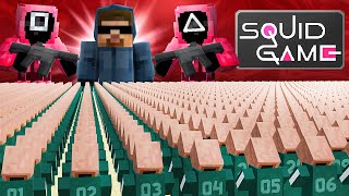 I MADE SQUID GAME IN MINECRAFT [upl. by Fishback]