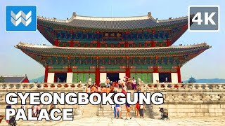 4K Gyeongbokgung Palace 경복궁 in Seoul South Korea 🇰🇷 Virtual Walking Tour Vlog amp Travel Guide [upl. by Yartnod]