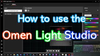 How to Use the Omen Light Studio [upl. by Kachine]