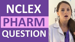 NCLEX Pharmacology Review Question on Medication Beta Blockers  Weekly NCLEX Series [upl. by Barnabas]