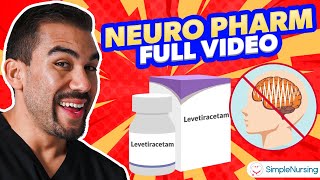 Pharmacology  Neurological medication full video for nursing RN PN NCLEX [upl. by Ailyt55]