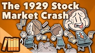 The 1929 Stock Market Crash  Black Thursday  Extra History [upl. by Cassilda220]