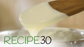 PARMESAN CHEESE SAUCE  By RECIPE30com [upl. by Onairda]