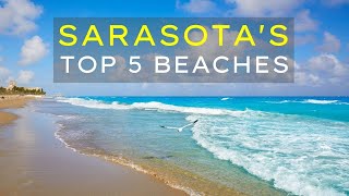 Sarasota Florida  The TOP 5 Beaches Not To Miss [upl. by Naoh308]