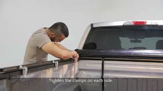 North Mountain Soft Roll up Tonneau Cover Install Video（Regular Cover） [upl. by Pacificas536]