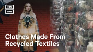 Designer Makes Clothes From Recycled Materials [upl. by Atokad917]