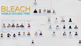 Bleach Kurosaki And Other Nobles Family Tree Shinigami World [upl. by Nreval]