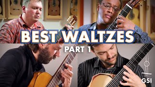 BEST Waltzes on Classical Guitar  Compilation Part 1 [upl. by Cressi]