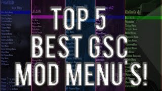 BO2119 TOP 5 BEST GSC MOD MENUS  Download Links [upl. by Iphigeniah]