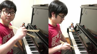 Chopsticks on Piano Literally [upl. by Slosberg]