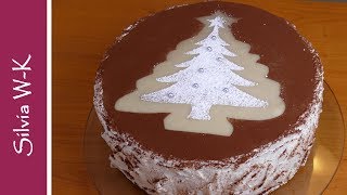 Winterapfeltorte  Weihnachtstorte  Apfelsahnetorte  Apfeltorte [upl. by Anoyi108]